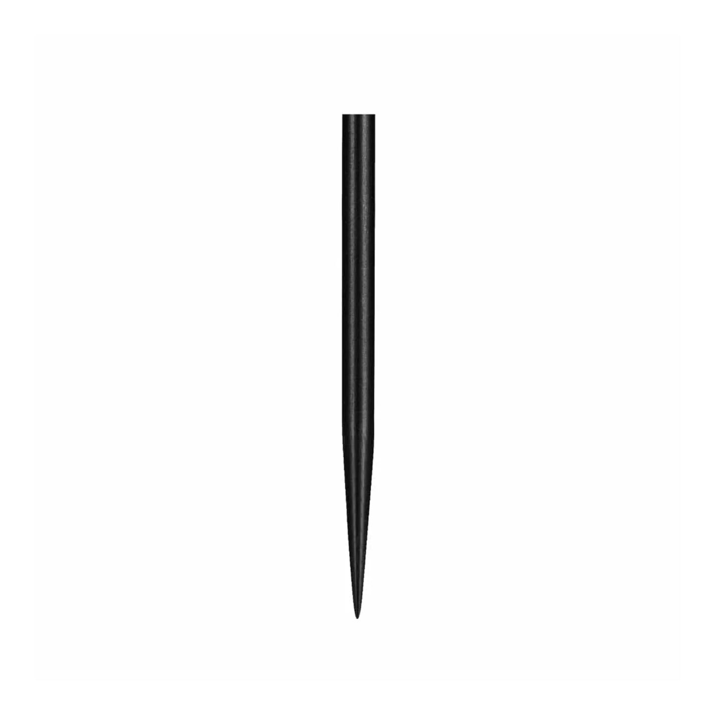 Shot Darts Black Steel Tip Replacement Points - Hardened Steel (Set of 3)