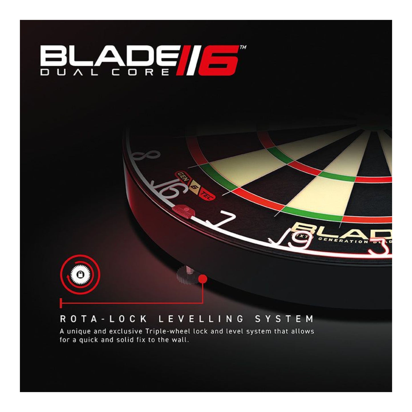 Winmau Blade 6 Dual Core Dartboard