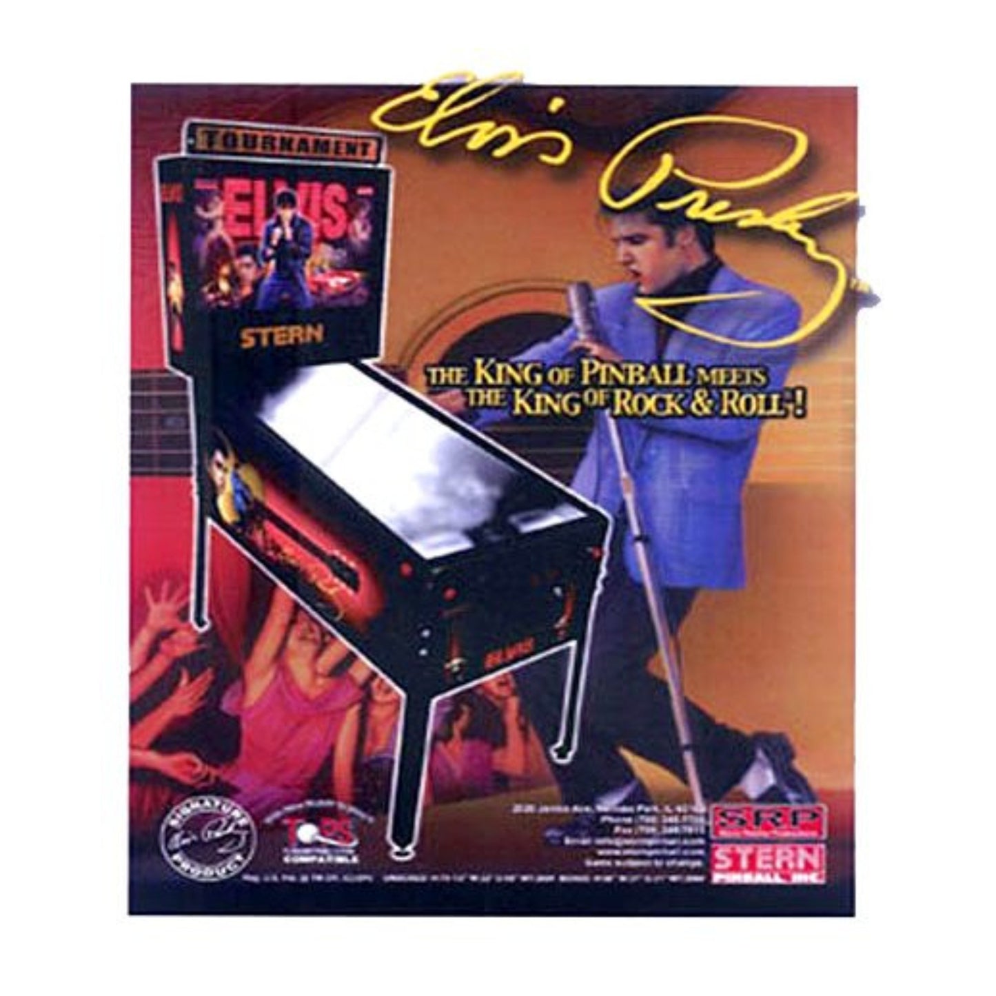 Elvis Pinball Machine by Stern | Kingston Billiards and Games