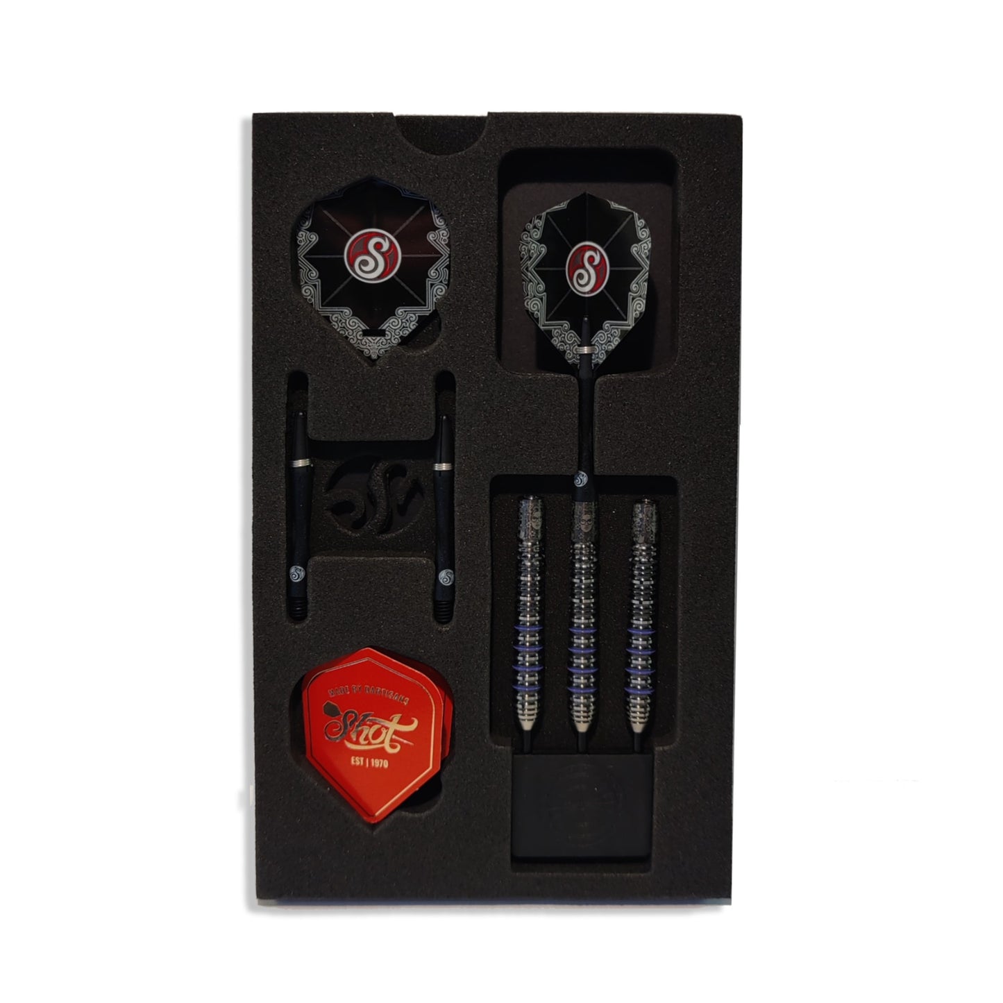 inside package of Kayla Smith "Medusa" darts