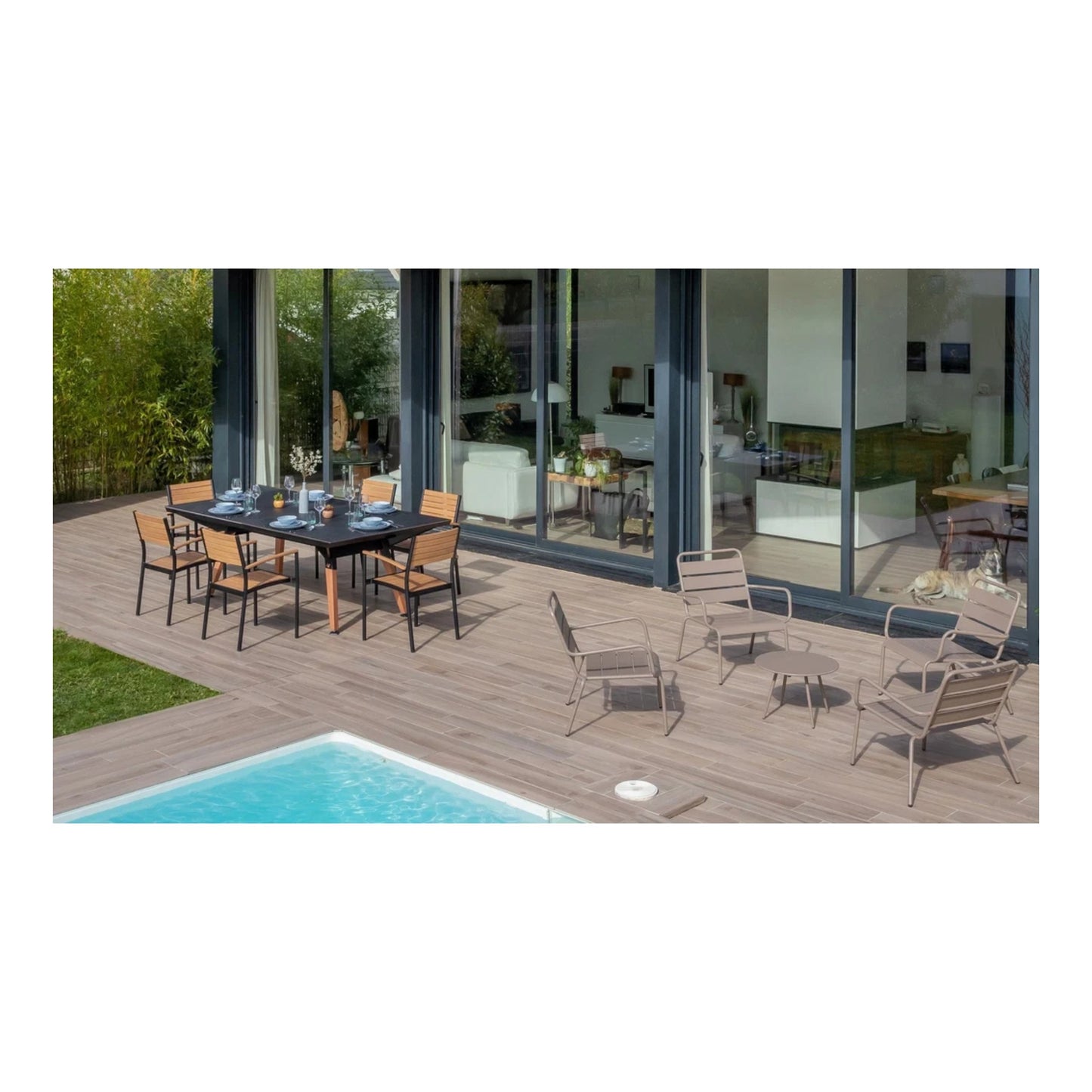 Origin Mid Size Table Tennis & Dining Table - Black