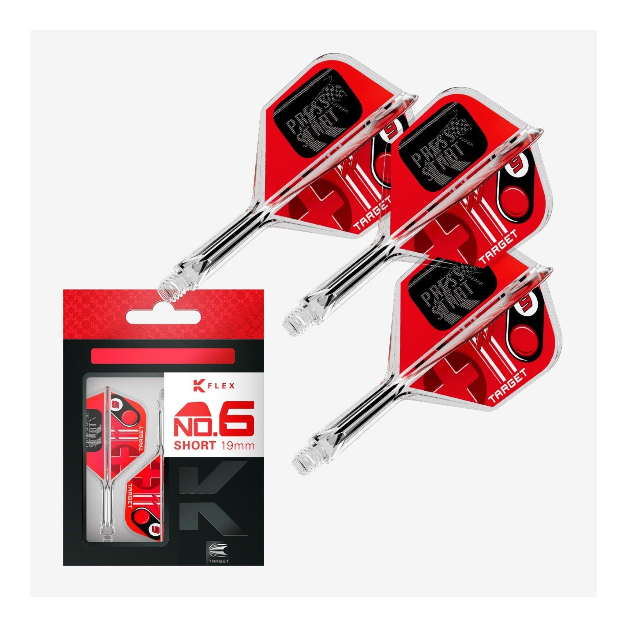 Press Start K-Flex No.6 Flights | Kingston Billiards & Games