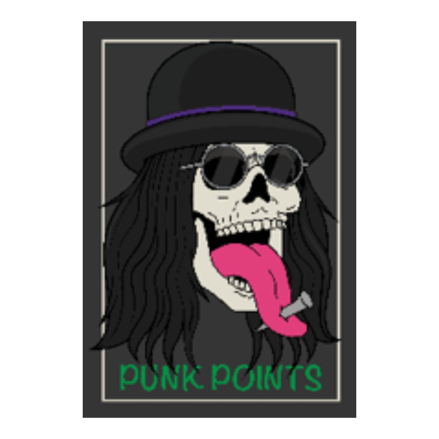 Official brand logo for the Punk Points Paranoid dart accessories range