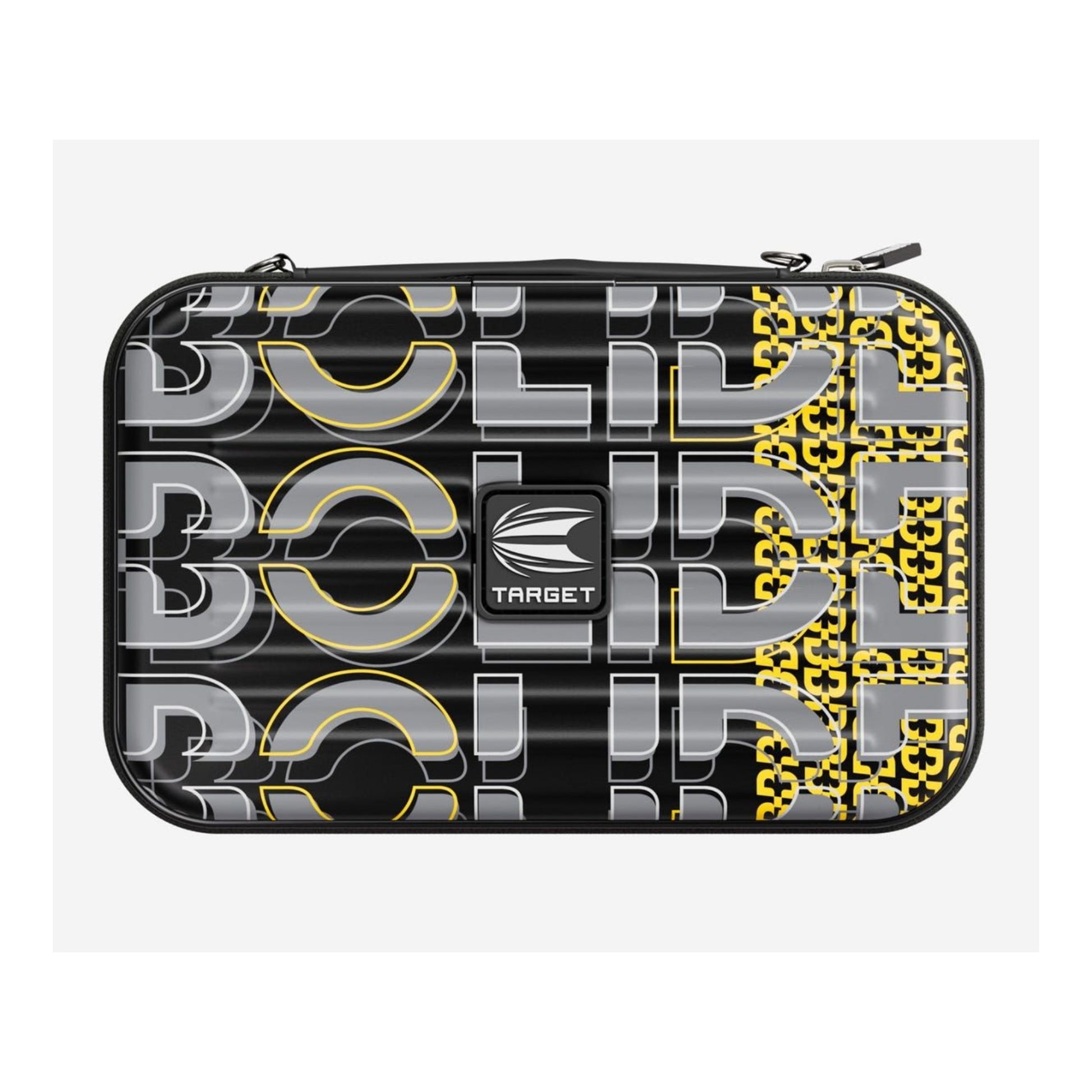 Yellow Target Takoma XL Bolide Darts Wallet closed view
