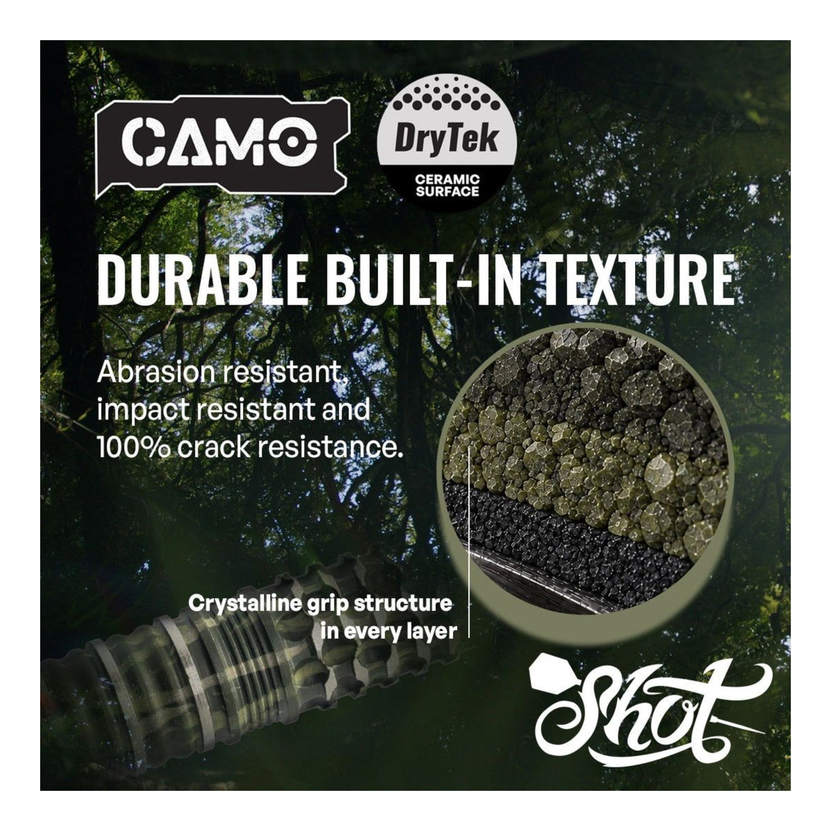 Camo Longshot Turbo Point - 95% Steel Tip Darts