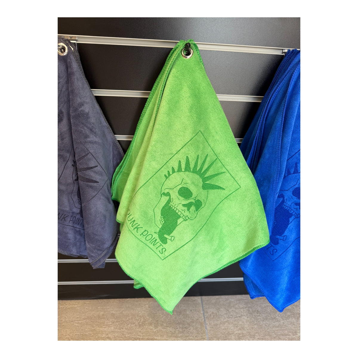 Premium Microfibre Sports Towel - Punk Points Brand