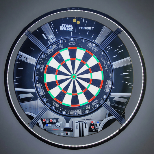 Tor dartboard with StarWars surround from Target Darts