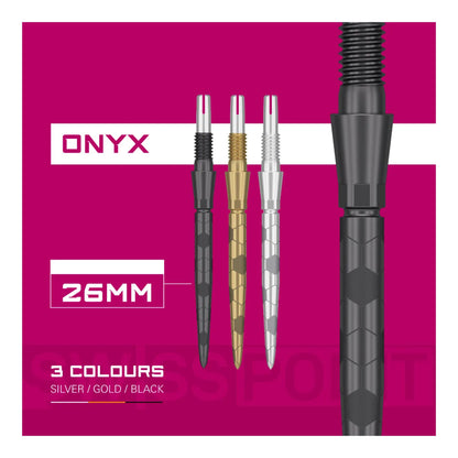 Target Swiss Storm Onyx Points | Flush Fit & Laser Grip