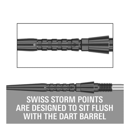 Target Swiss Storm Surge Points | Enhanced Grip Replacement Dart Point