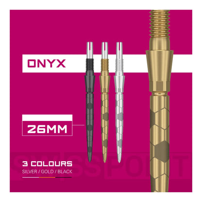 Target Swiss Storm Onyx Points | Flush Fit & Laser Grip