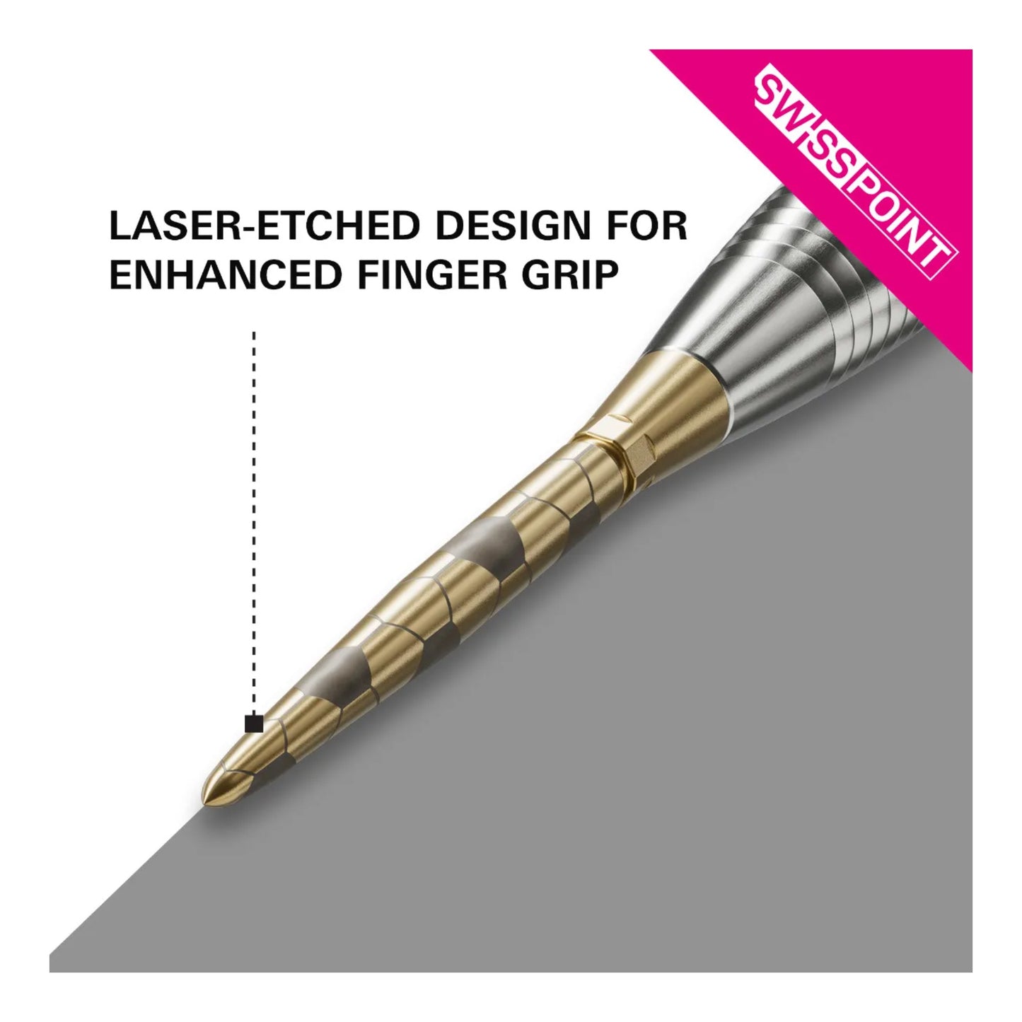 Target Swiss Storm Onyx Points | Flush Fit & Laser Grip