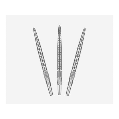 Target Swiss RVE Points - Precision Laser Etched