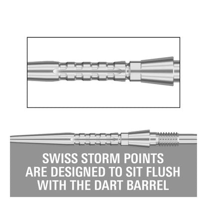 Target Swiss Storm Surge Points | Enhanced Grip Replacement Dart Point