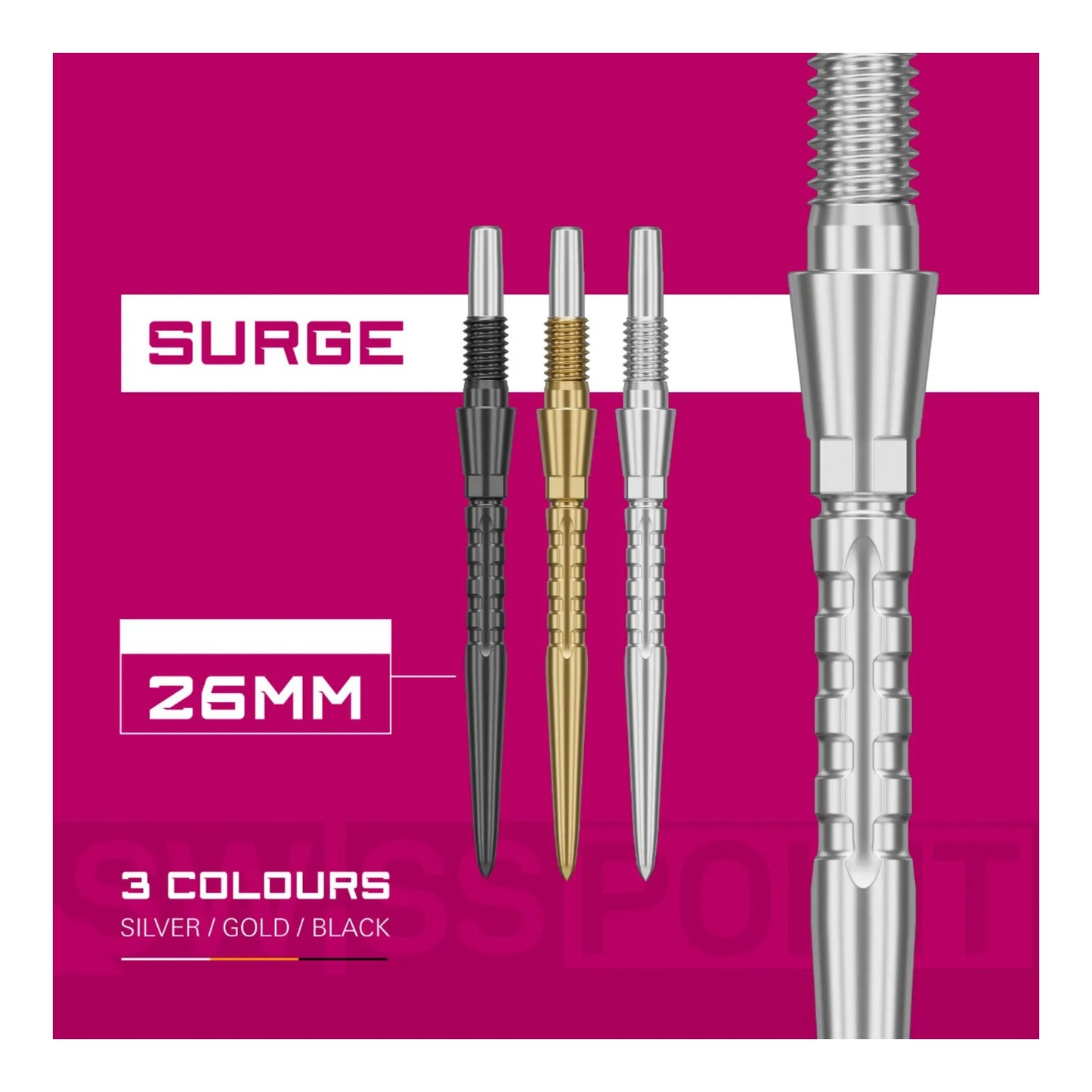 Target Swiss Storm Surge Points | Enhanced Grip Replacement Dart Point