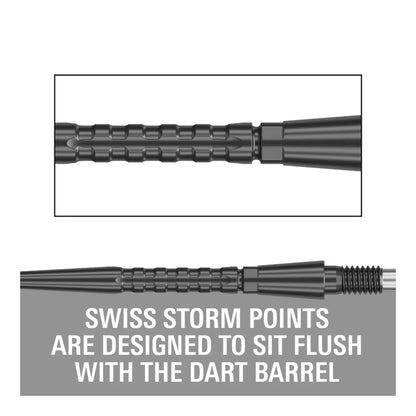 Target Swiss Storm Surge Points | Enhanced Grip Replacement Dart Point