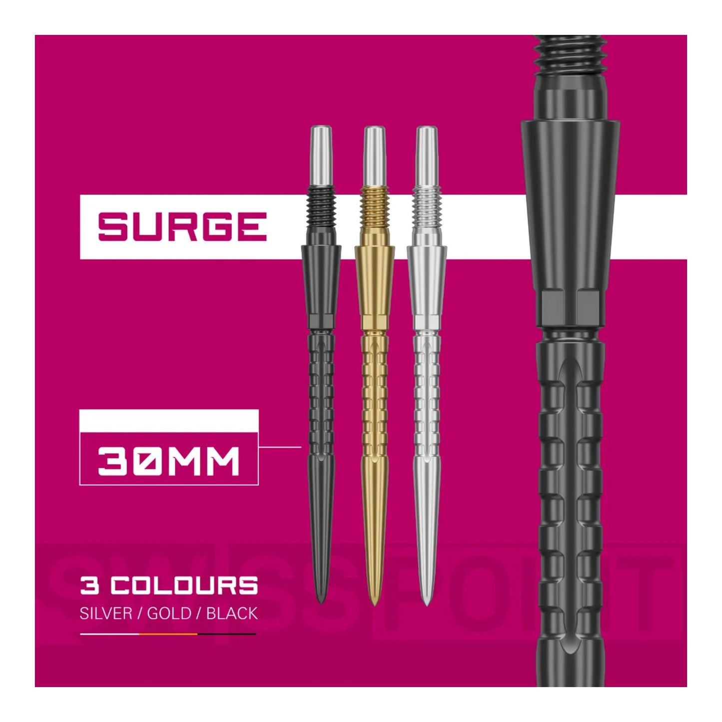 Target Swiss Storm Surge Points | Enhanced Grip Replacement Dart Point