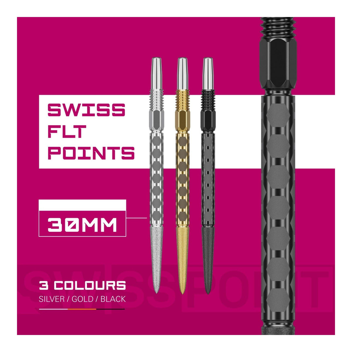 Target Swiss FLT Points – Precision Dart Points in Canada
