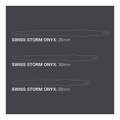 Target Swiss Storm Onyx Points | Flush Fit & Laser Grip