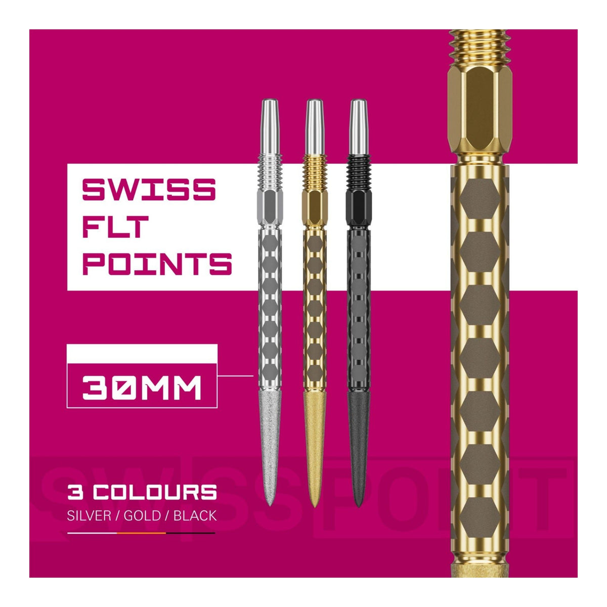 Target Swiss FLT Points – Precision Dart Points in Canada