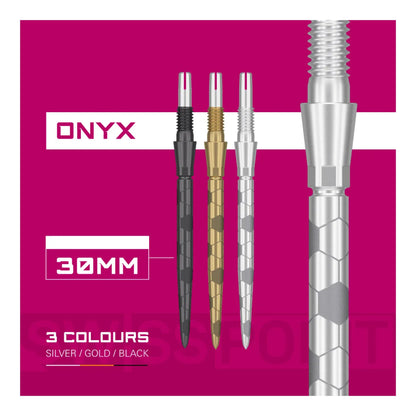 Target Swiss Storm Onyx Points | Flush Fit & Laser Grip