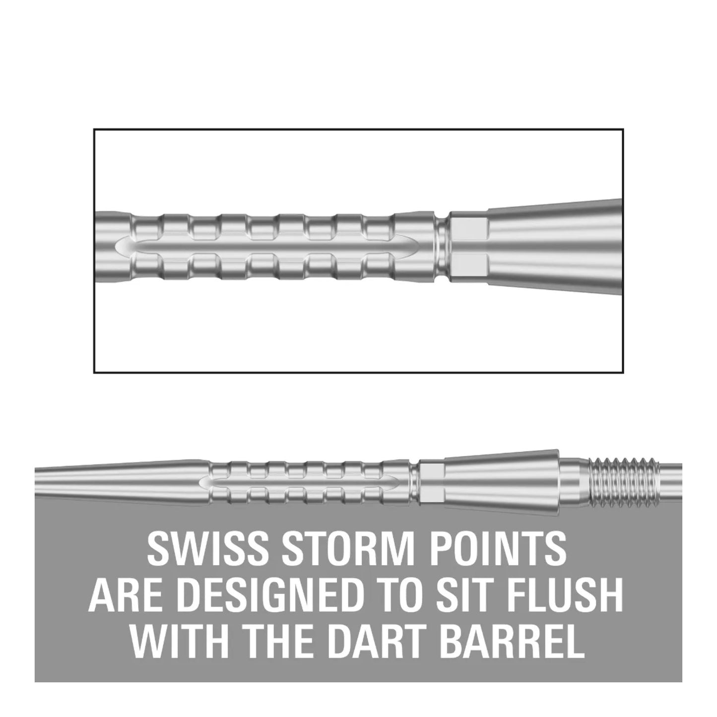 Target Swiss Storm Surge Points | Enhanced Grip Replacement Dart Point