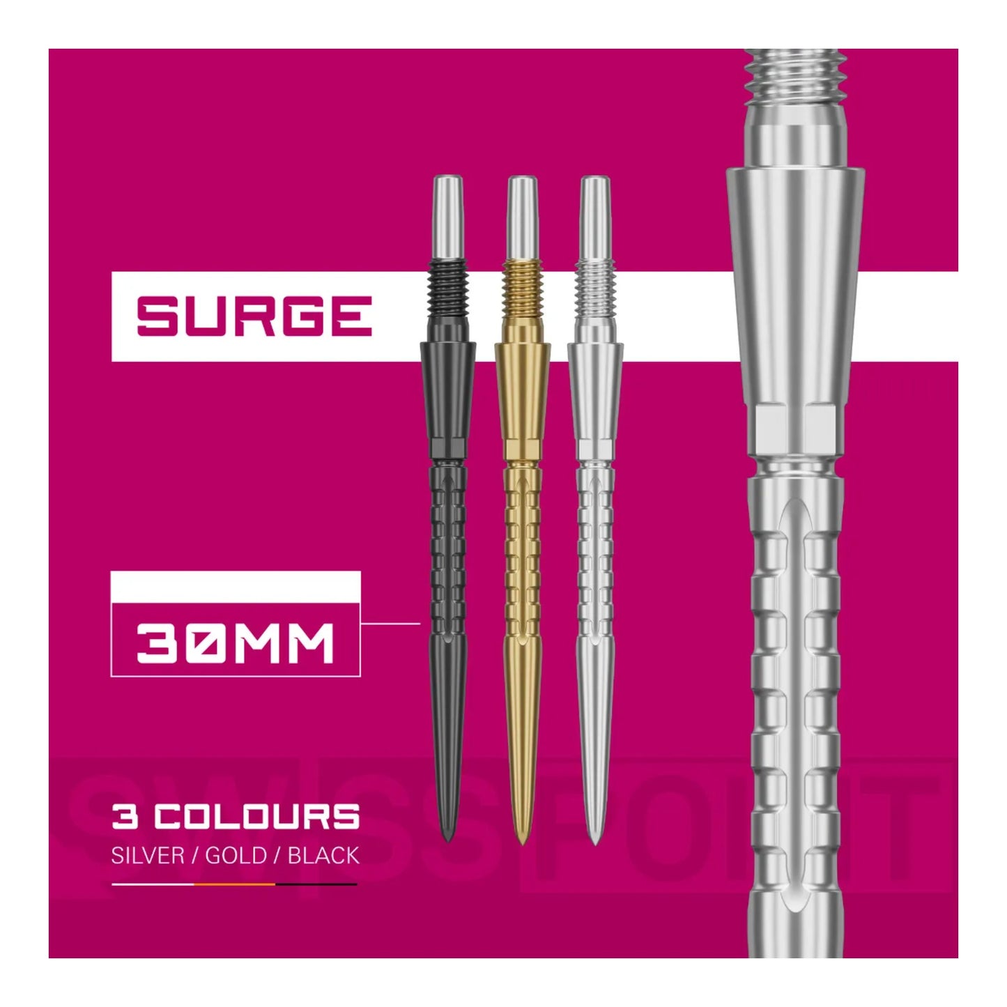 Target Swiss Storm Surge Points | Enhanced Grip Replacement Dart Point