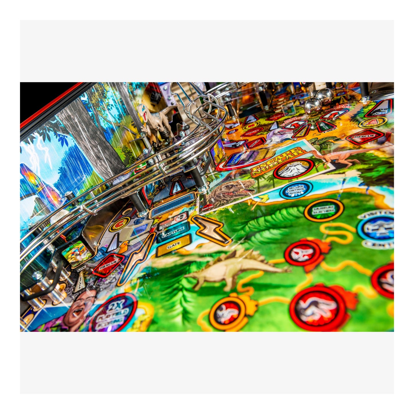 View of the 30th Anniversary Edition pinball.