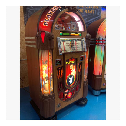 Limited Edition Rock-Ola Playboy Vinyl 45 Bubbler Jukebox