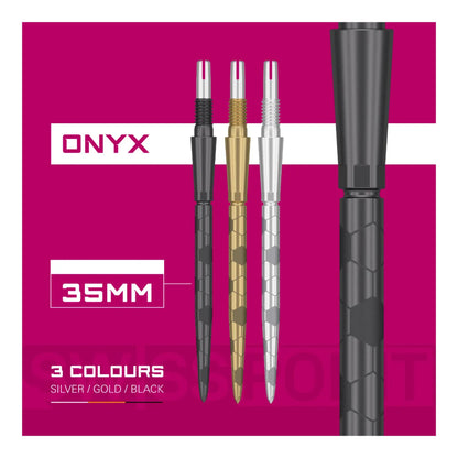 Target Swiss Storm Onyx Points | Flush Fit & Laser Grip