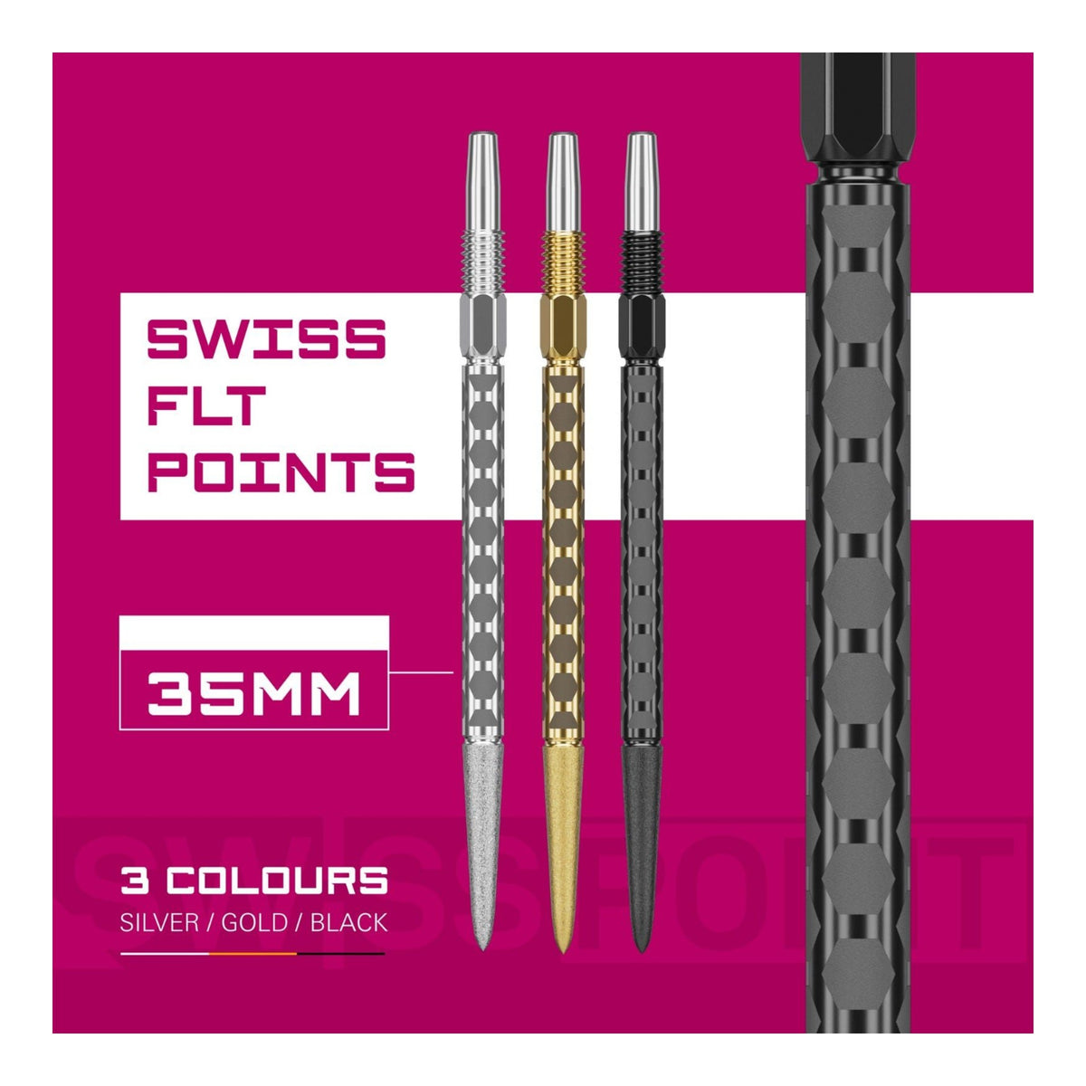 Target Swiss FLT Points – Precision Dart Points in Canada