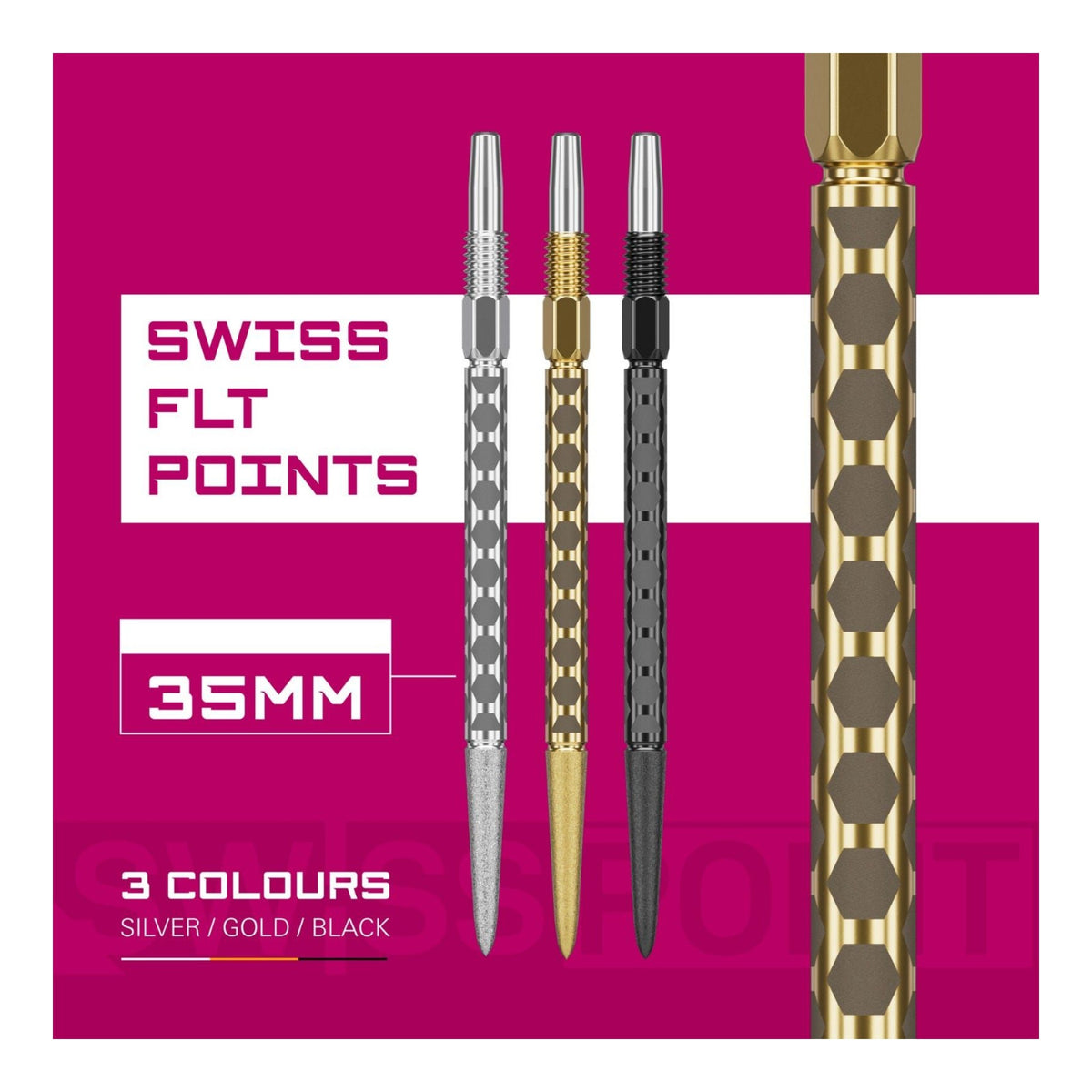 Target Swiss FLT Points – Precision Dart Points in Canada