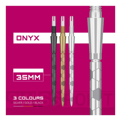 Target Swiss Storm Onyx Points | Flush Fit & Laser Grip