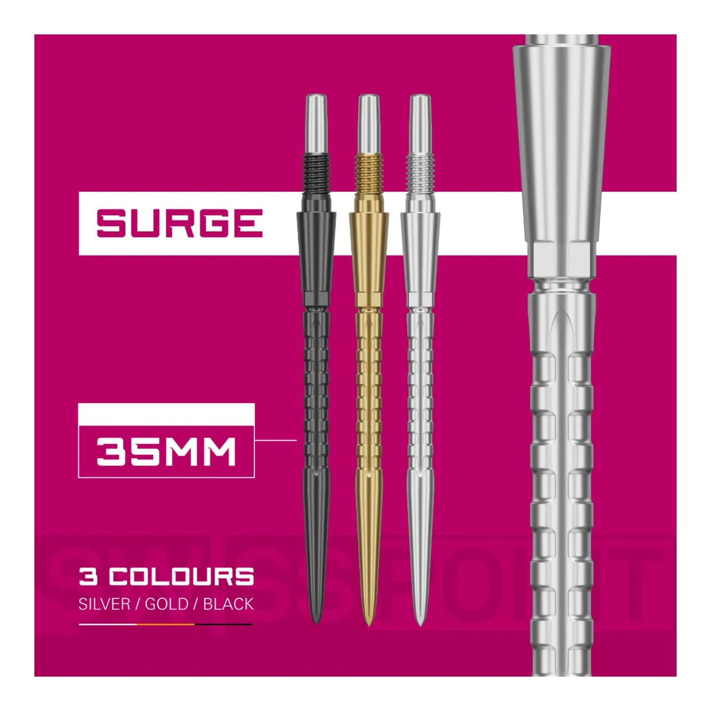 Target Swiss Storm Surge Points | Enhanced Grip Replacement Dart Point