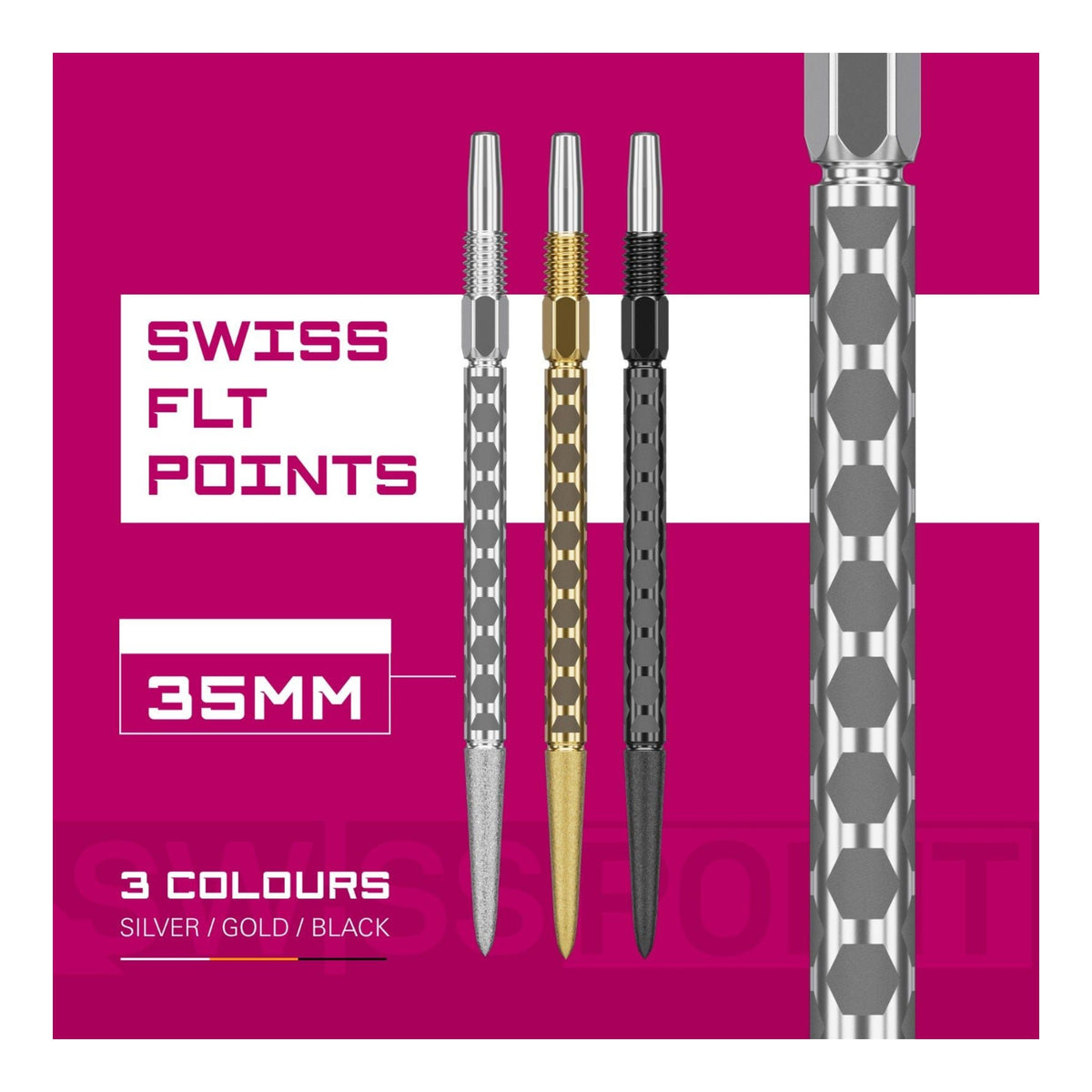 Target Swiss FLT Points – Precision Dart Points in Canada