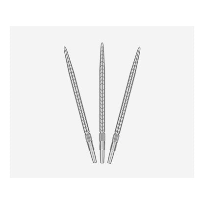 Target Swiss RVE Points - Precision Laser Etched