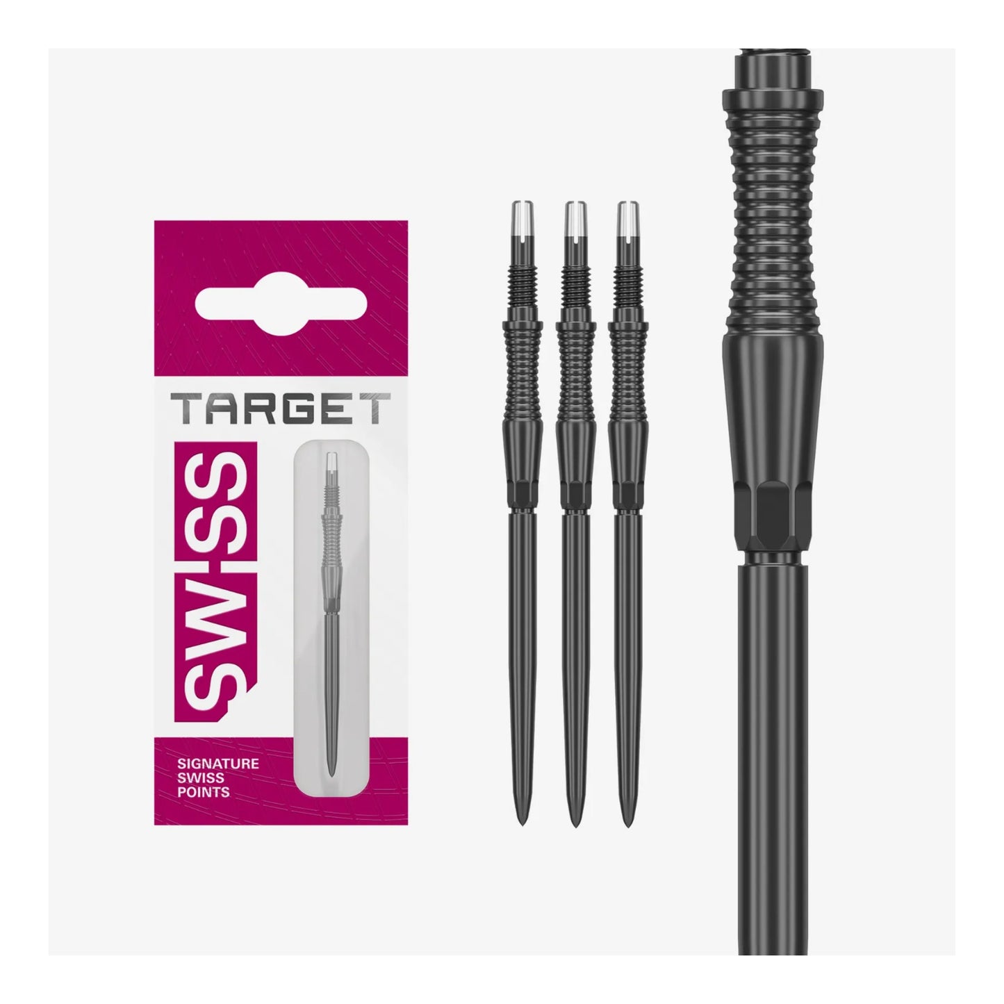 Target Signature Swiss RST Points – Precision Grip & Quick Change System