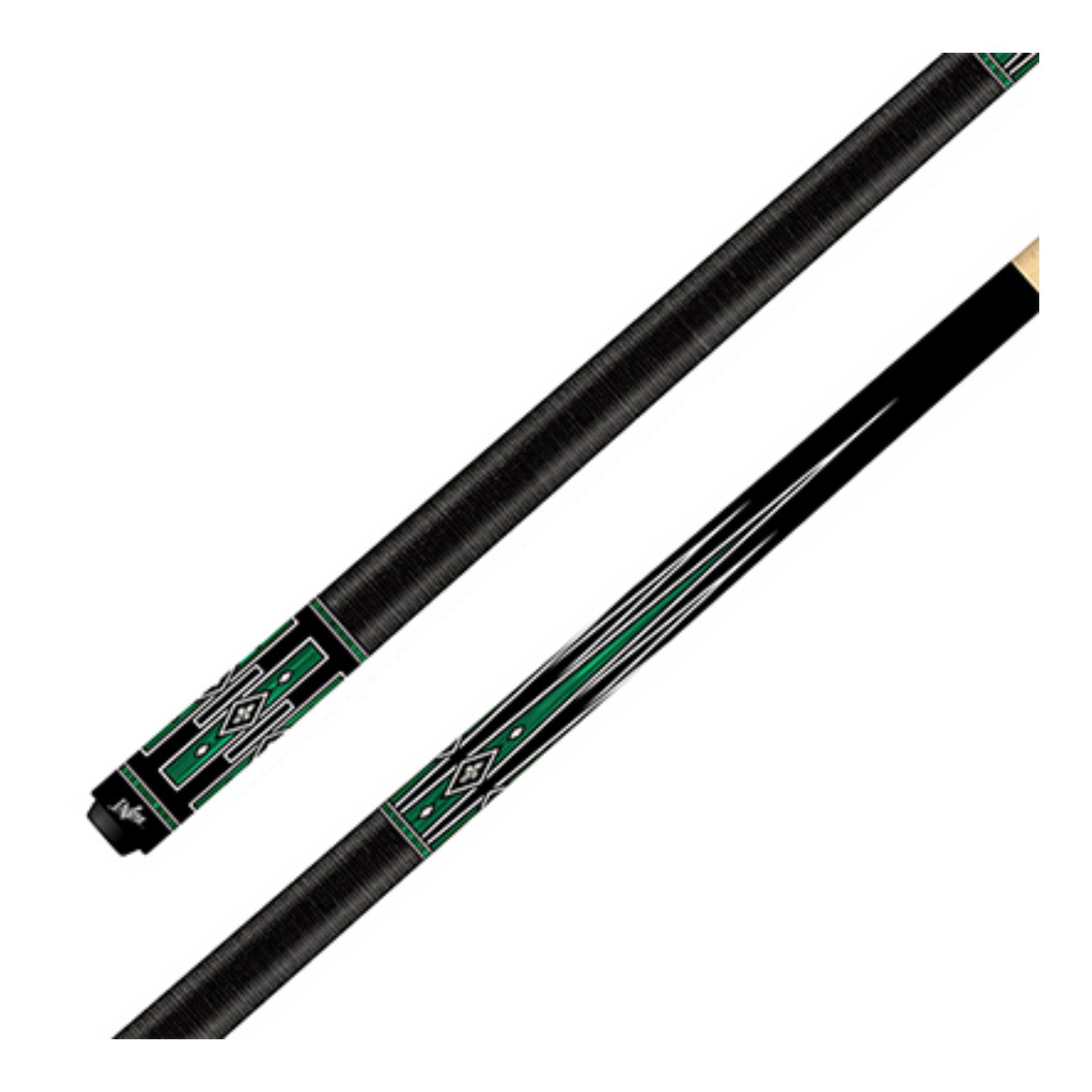 Detail shot of the solid maple butt and Irish linen grip on the Dufferin 400 Revenge Series Model 459