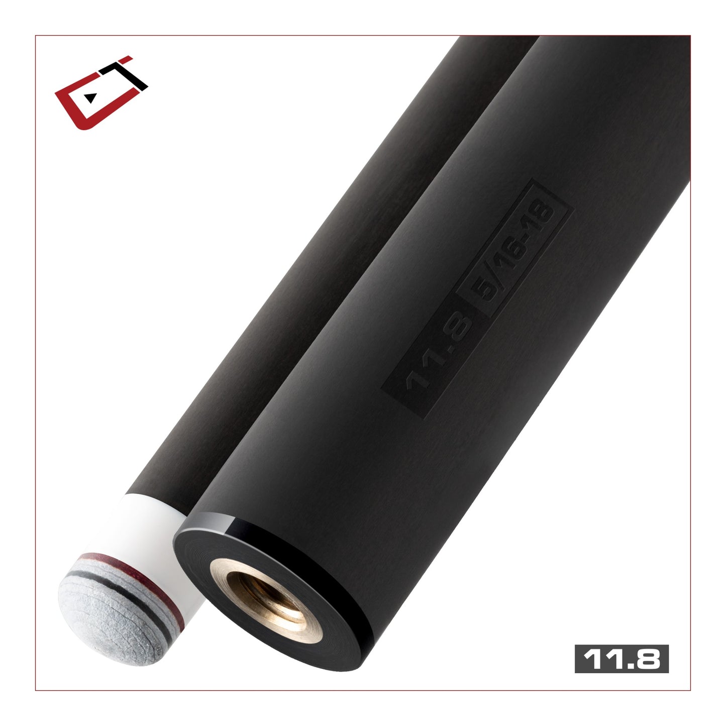Cuetec Cynergy 11.8mm Carbon Fiber Shaft (5/16 x 18)