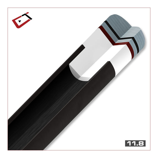 Cuetec Cynergy 11.8mm Carbon Fiber Shaft (3/8x10 Flat)