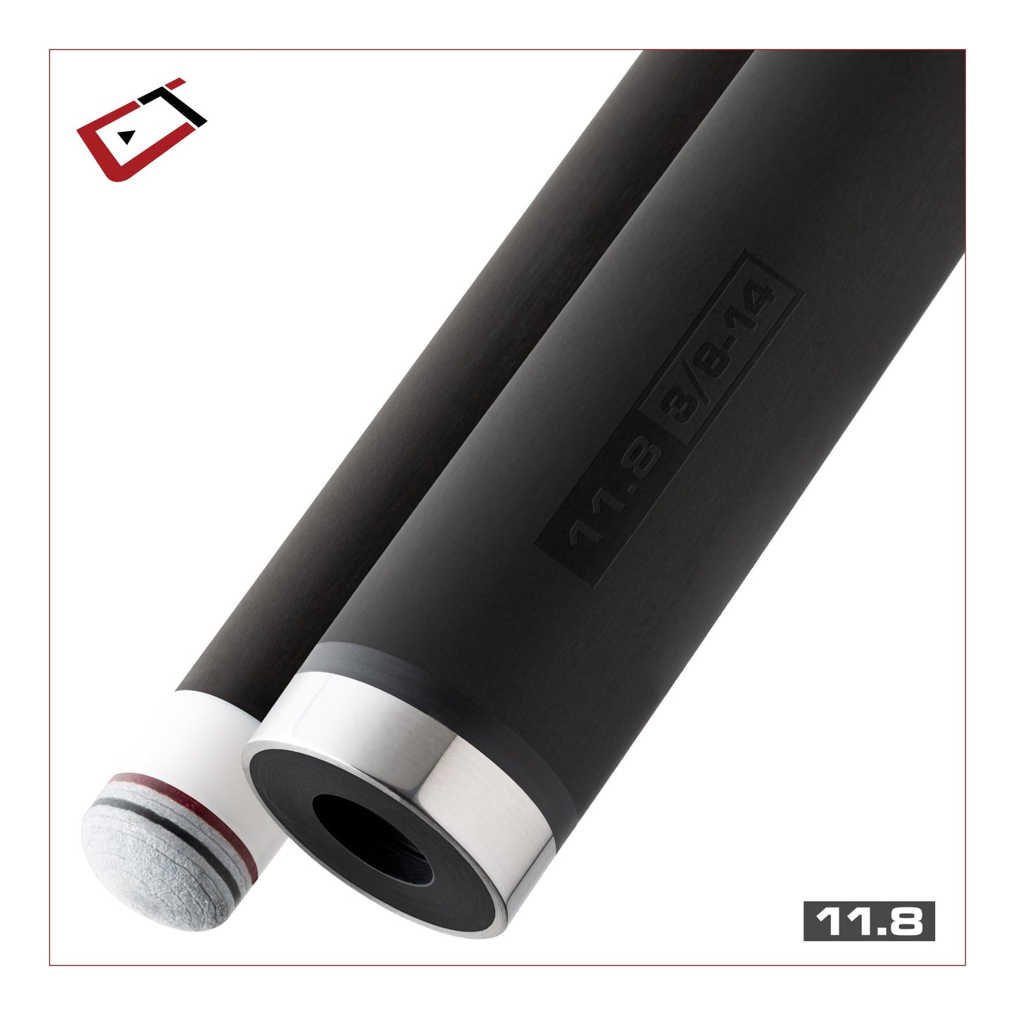 Cuetec Cynergy 11.8mm Carbon Fiber Shaft (3/8 x 14 Joint)
