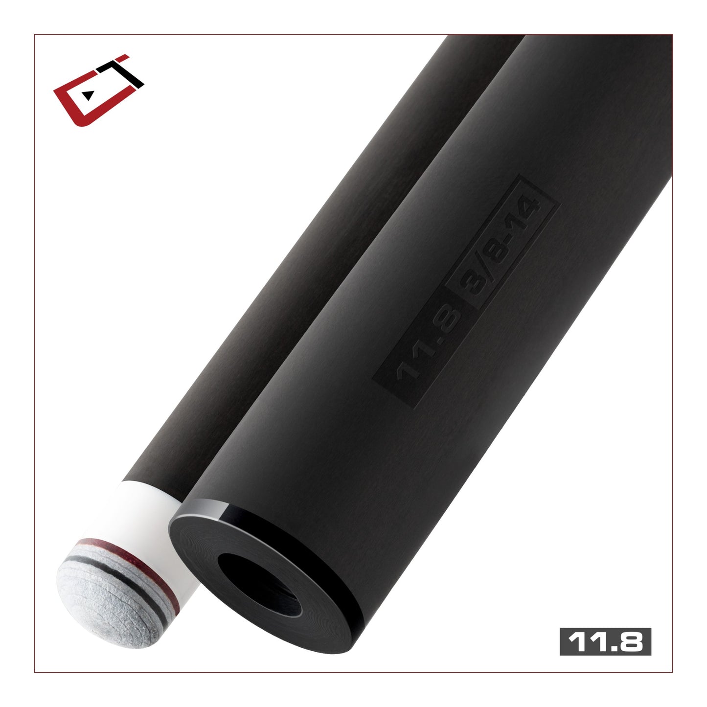 Cuetec Cynergy 11.8mm Carbon Fiber Shaft (3/8x14 Joint)