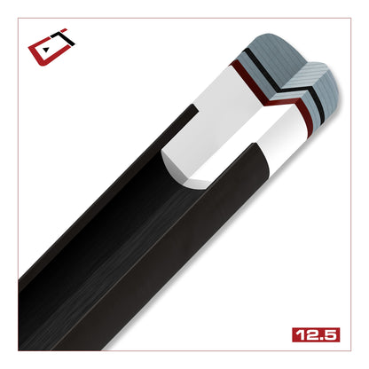 Cuetec Cynergy 12.5mm Carbon Fiber Shaft (3/8 x 10 Flat)