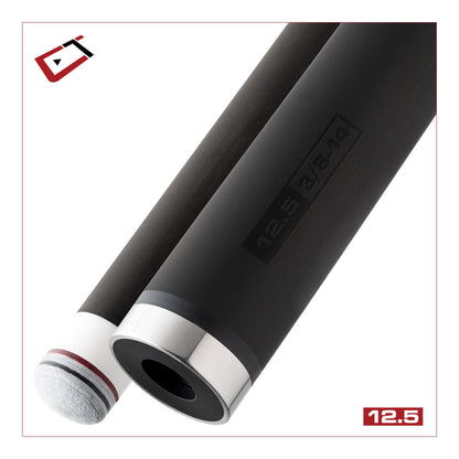 Cuetec Cynergy 12.5mm Carbon Fiber Shaft (3/8 X 14 Joint)