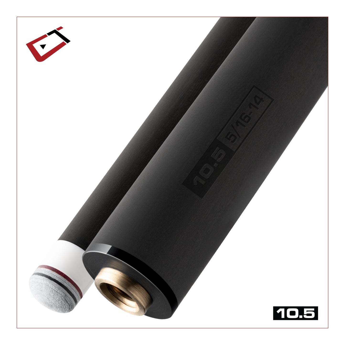 Cuetec Cynergy 10.5mm Carbon Fiber Shaft (5/16 x 14)