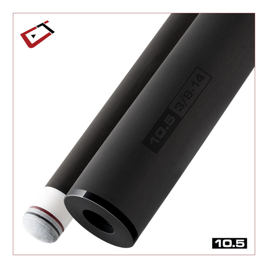 Cuetec Cynergy 10.5mm Carbon Fiber Shaft (3/8 x 14, 21.30mm Joint)