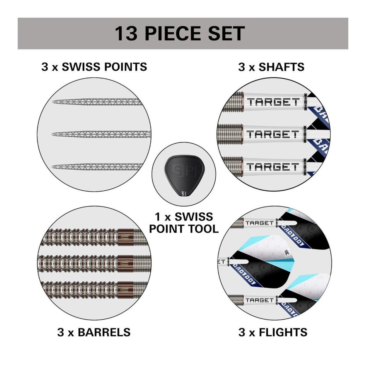 Adam Lipscombe SP Darts 25g | Premium 90% Tungsten