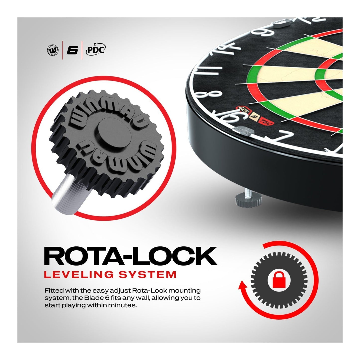 Winmau Blade 6 Surround Set - Premium Dartboard Bundle