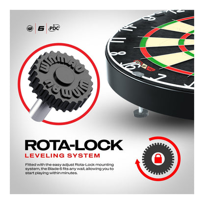 Winmau Blade 6 Surround Set - Premium Dartboard Bundle