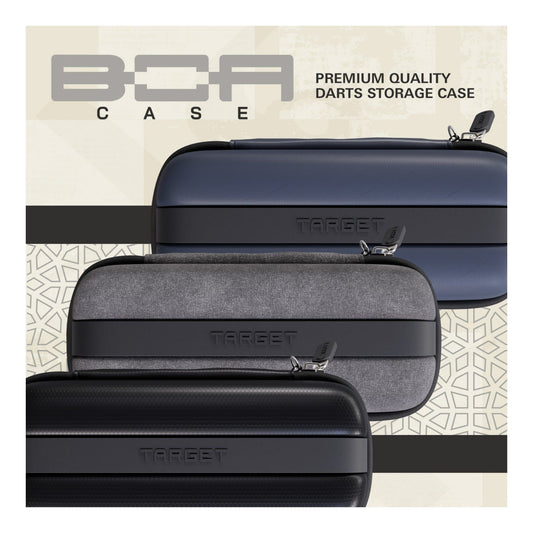 Target Darts Black Boa Case | Rigid Assembled Dart Wallet