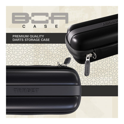 Target Darts Black Boa Case | Rigid Assembled Dart Wallet